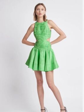 Aje Introspect Cut Out Mini Dress size small